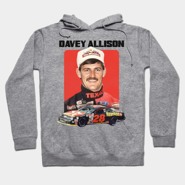 Davey Allison Hoodie by darklordpug